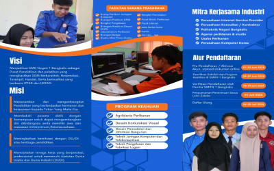 BROSUR PENDAFTARAN SMKN 1 BENGKALIS